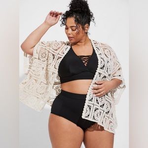 Torrid Crochet Ruana